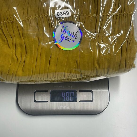 Superline Marigold Semi Sheer Sequin Top L0399 - Picture 8 of 8